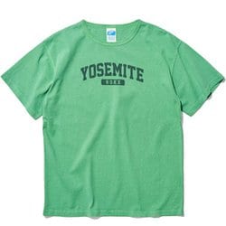 ヨセミテロゴ TEE YOSEMITE LOGO TEE RXMS244044 GREEN Lサイズ [アウトドア カットソー メンズ]