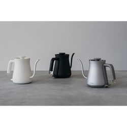 BALMUDA The Pot KPT01JP-SV 電気ケトル シルバー バルミューダの電気ケトル新色はマットなシルバー - 家電 Watch