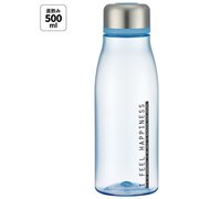 スタイリッシュブローボトル 500ml シースルー/ブルー PTY5