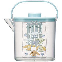 茶漉し付冷茶ポット シナモロール/フラワーリース CM10