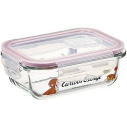耐熱ガラス保存容器 370ml おさるのジョージ GBST4