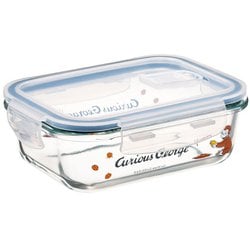 耐熱ガラス保存容器 650ml おさるのジョージ GBST7