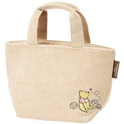 コーデュロイ生地ランチバッグ くまのプーさん KCOB2