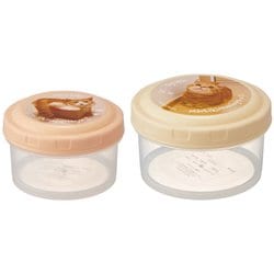抗菌 丸型コンテナSMセット 茶太郎ときなこ RFC2SAG