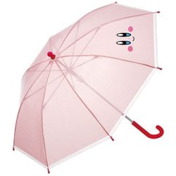 子供用ビニール傘 45cm 手開き式 8本骨 星のカービィ UBV45