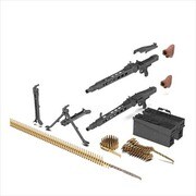 HDM35034 1/35 WWII ドイツ MG42機関銃 後期型 2個入 [プラモデル用パーツ]