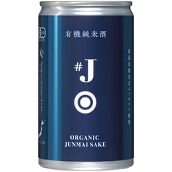 #J（ハッシュタグジェイ） 有機純米酒 アルミ缶 15度 180ml [日本酒]