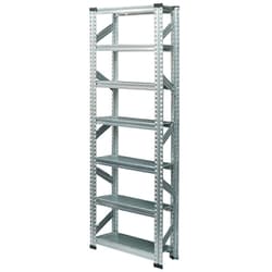 軽量 シンプル イタリア製 スチールラック 本体 幅67.7×高さ197.2×奥行25cm 7段 MS6197d2