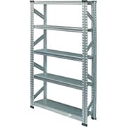 MS9155d2 [軽量 シンプル イタリア製 スチールラック 本体 幅97.7×高さ157.6×奥行25cm 5段]
