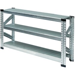 軽量 シンプル イタリア製 スチールラック 本体 幅112.7×高さ65.3×奥行25cm 3段 MS1163d2