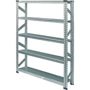 MS12155d2 [軽量 シンプル イタリア製 スチールラック 本体 幅127.7×高さ157.6×奥行25cm 5段]