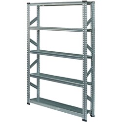 軽量 シンプル イタリア製 スチールラック 本体 幅127.7×高さ184×奥行25cm 5段 MS12185d2