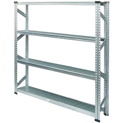 軽量 シンプル イタリア製 スチールラック 本体 幅157.7×高さ157.6×奥行25cm 4段 MS15154d2