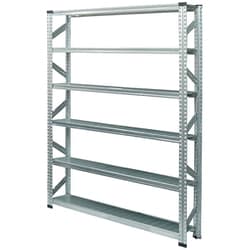 軽量 シンプル イタリア製 スチールラック 本体 幅157.7×高さ197.2×奥行25cm 6段 MS15196d2