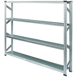 軽量 シンプル イタリア製 スチールラック 本体 幅172.7×高さ157.6×奥行25cm 4段 MS17154d2