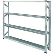 軽量 シンプル イタリア製 スチールラック 本体 幅187.7×高さ157.6×奥行25cm 4段 MS18154d2