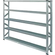 MS18155d2 [軽量 シンプル イタリア製 スチールラック 本体 幅187.7×高さ157.6×奥行25cm 5段]