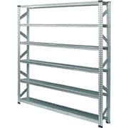 軽量 シンプル イタリア製 スチールラック 本体 幅187.7×高さ197.2×奥行25cm 6段 MS18196d2