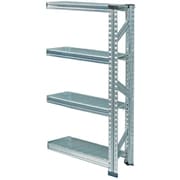 軽量 シンプル イタリア製 スチールラック 連結用 幅67.7×高さ118×奥行25cm 4段 MS6124d2s