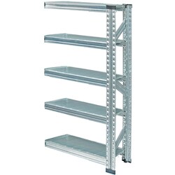 軽量 シンプル イタリア製 スチールラック 連結用 幅67.7×高さ118×奥行25cm 5段 MS6125d2s