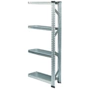 軽量 シンプル イタリア製 スチールラック 連結用 幅67.7×高さ157.6×奥行25cm 4段 MS6154d2s