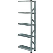 MS6185d2s [軽量 シンプル イタリア製 スチールラック 連結用 幅67.7×高さ184×奥行25cm 5段]