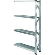 軽量 シンプル イタリア製 スチールラック 連結用 幅97.7×高さ157.6×奥行25cm 4段 MS9154d2s