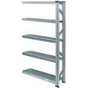 MS9155d2s [軽量 シンプル イタリア製 スチールラック 連結用 幅97.7×高さ157.6×奥行25cm 5段]