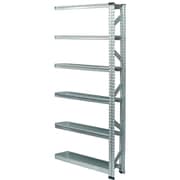 軽量 シンプル イタリア製 スチールラック 連結用 幅97.7×高さ197.2×奥行25cm 6段 MS9196d2s