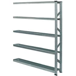 軽量 シンプル イタリア製 スチールラック 連結用 幅142.7×高さ184×奥行25cm 5段 MS14185d2s
