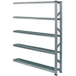 軽量 シンプル イタリア製 スチールラック 連結用 幅157.7×高さ184×奥行25cm 5段 MS15185d2s