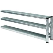 MS1763d2s [軽量 シンプル イタリア製 スチールラック 連結用 幅172.7×高さ65.3×奥行25cm 3段]