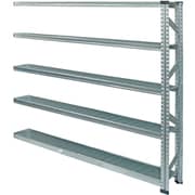 MS17155d2s [軽量 シンプル イタリア製 スチールラック 連結用 幅172.7×高さ157.6×奥行25cm 5段]