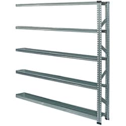 軽量 シンプル イタリア製 スチールラック 連結用 幅172.7×高さ184×奥行25cm 5段 MS17185d2s