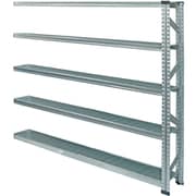 MS18155d2s [軽量 シンプル イタリア製 スチールラック 連結用 幅187.7×高さ157.6×奥行25cm 5段]