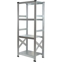 軽量 シンプル イタリア製 スチールラック 本体 幅67.7×高さ157.6×奥行32cm 4段 MS6154d3