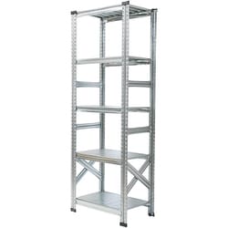 軽量 シンプル イタリア製 スチールラック 本体 幅67.7×高さ184×奥行32cm 5段 MS6185d3