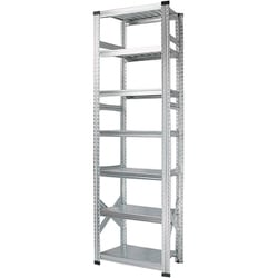 軽量 シンプル イタリア製 スチールラック 本体 幅67.7×高さ210.4×奥行32cm 7段 MS6217d3