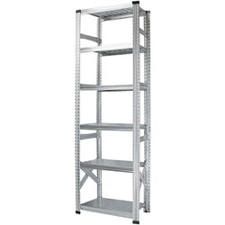 軽量 シンプル イタリア製 スチールラック 本体 幅67.7×高さ236.8×奥行32cm 6段 MS6236d3