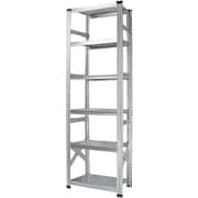 軽量 シンプル イタリア製 スチールラック 本体 幅67.7×高さ236.8×奥行32cm 6段 MS6236d3
