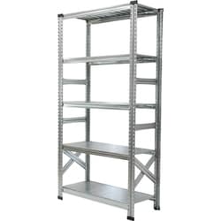 軽量 シンプル イタリア製 スチールラック 本体 幅97.7×高さ184×奥行32cm 5段 MS9185d3