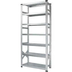 軽量 シンプル イタリア製 スチールラック 本体 幅97.7×高さ236.8×奥行32cm 7段 MS9237d3