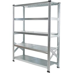 軽量 シンプル イタリア製 スチールラック 本体 幅112.7×高さ157.6×奥行32cm 5段 MS11155d3