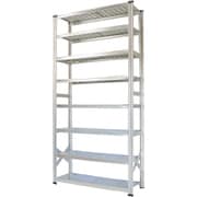 軽量 シンプル イタリア製 スチールラック 本体 幅112.7×高さ250×奥行32cm 8段 MS11258d3