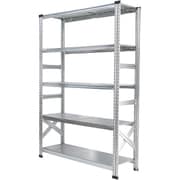 軽量 シンプル イタリア製 スチールラック 本体 幅127.7×高さ184×奥行32cm 5段 MS12185d3