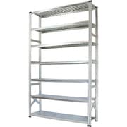 軽量 シンプル イタリア製 スチールラック 本体 幅142.7×高さ250×奥行32cm 7段 MS14257d3