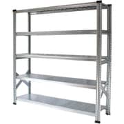 軽量 シンプル イタリア製 スチールラック 本体 幅157.7×高さ157.6×奥行32cm 5段 MS15155d3
