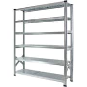 軽量 シンプル イタリア製 スチールラック 本体 幅157.7×高さ184×奥行32cm 6段 MS15186d3