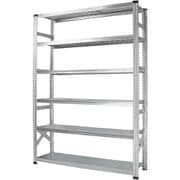 軽量 シンプル イタリア製 スチールラック 本体 幅157.7×高さ197.2×奥行32cm 6段 MS15196d3