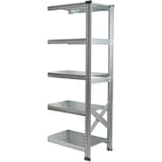 軽量 シンプル イタリア製 スチールラック 連結用 幅67.7×高さ157.6×奥行32cm 5段 MS6155d3s